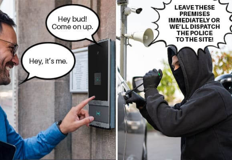 Audio & Phone Integration for Security Cameras, Talk-Down and Video Door Stations